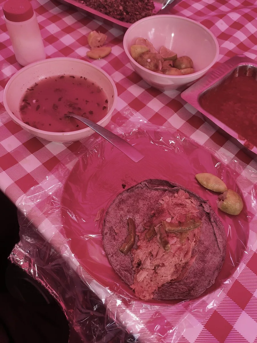 Borrego al pastor de Tapalpa: Borrego marinado y cocido lentamente en horno de barro o brasas, con sabor ahumado y carne suave.